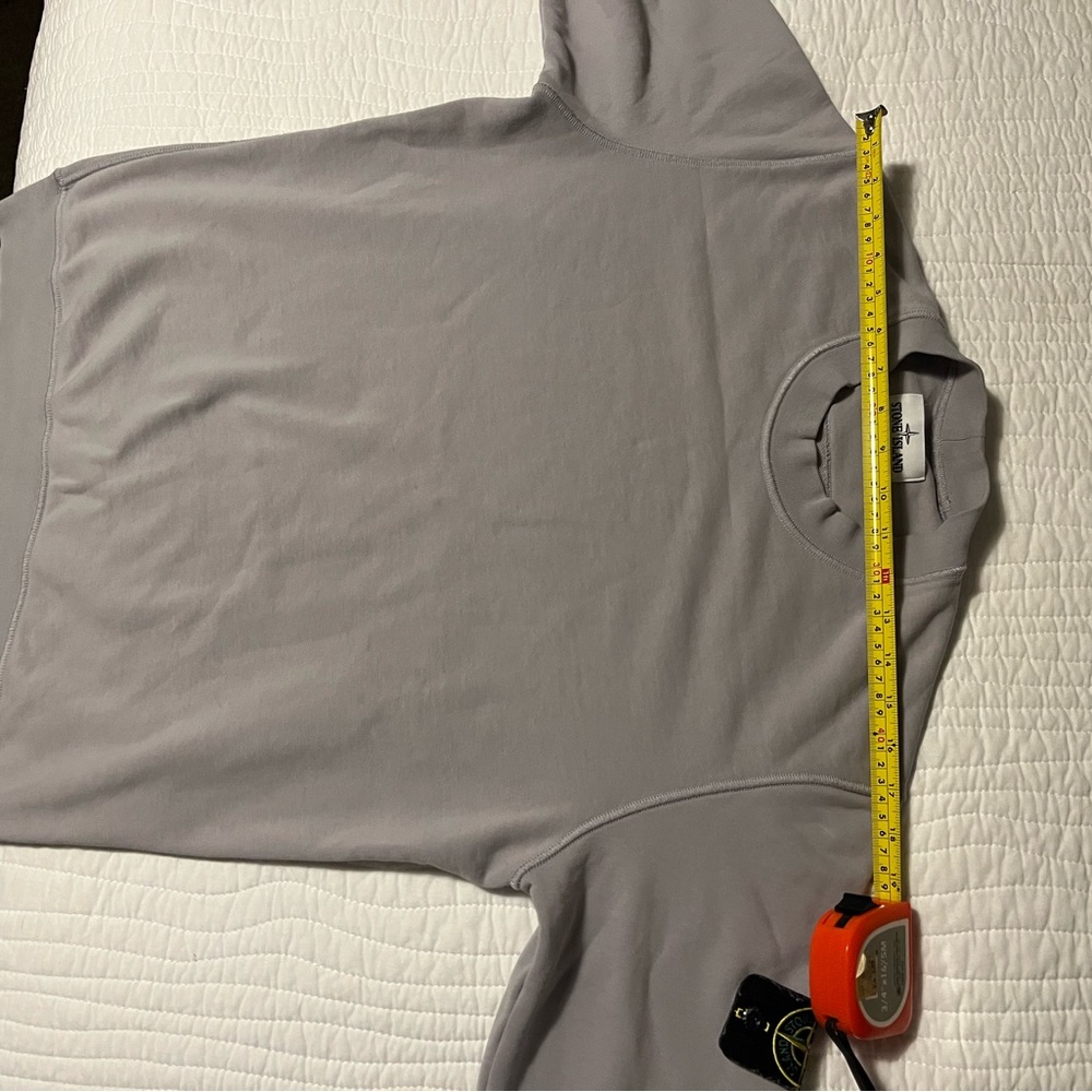 Stone Island Gray Crew Neck Sweatshirt - Picture 9 of 12